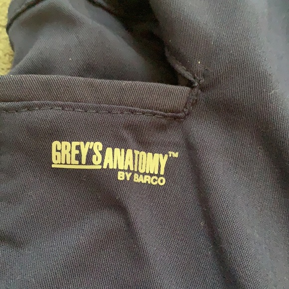 Navy Grey’s Anatomy Scrub Bottoms - Picture 2 of 2